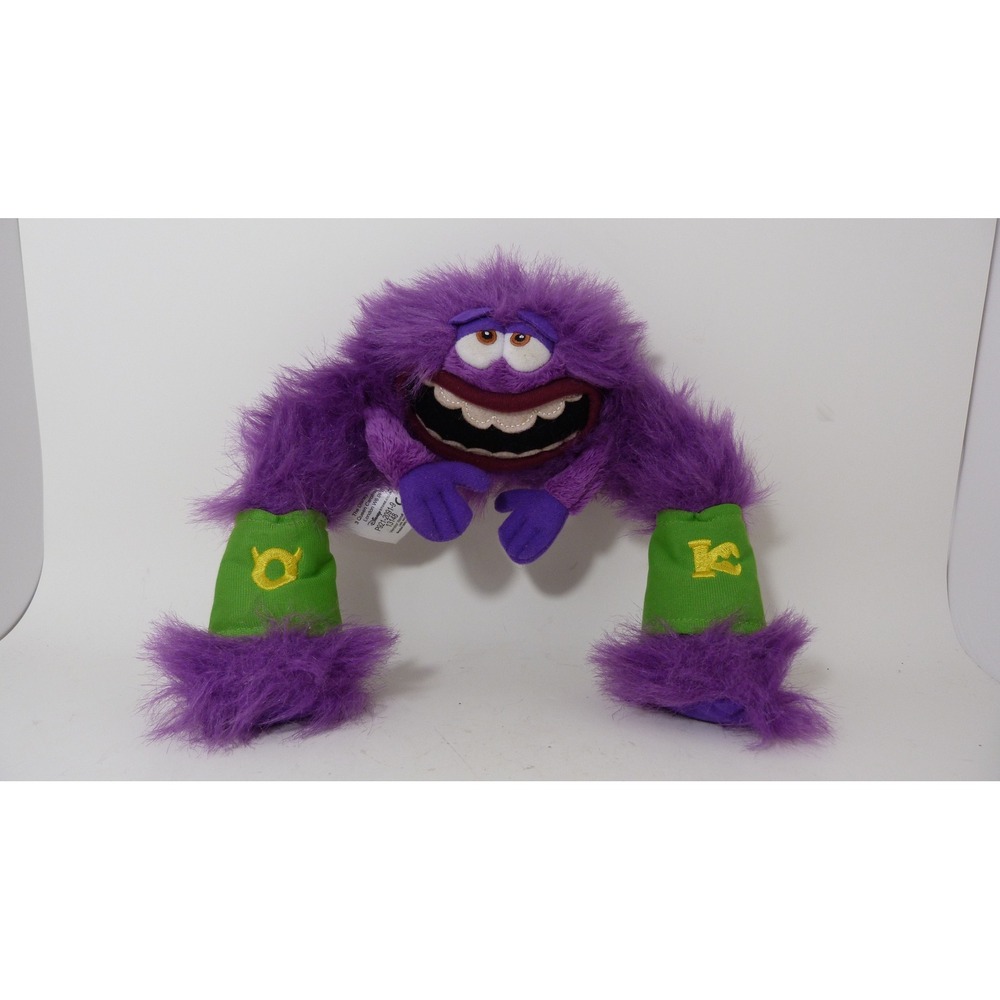 Disney Store Monsters University Art Plush Purple Oozma Kappa Monster 11126